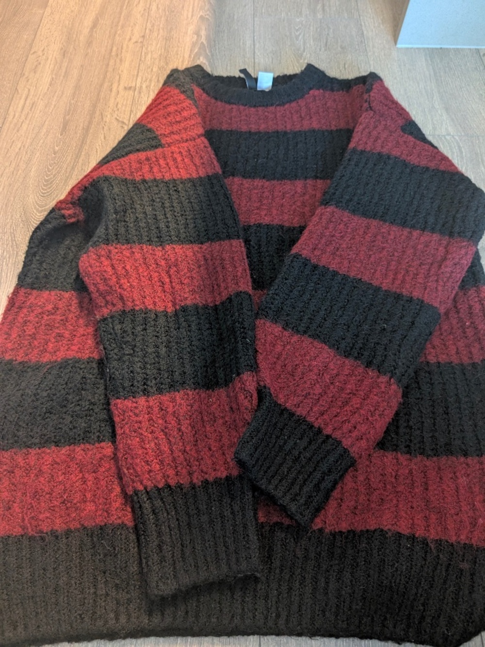 H&M Oversized ribbed knit sweater
